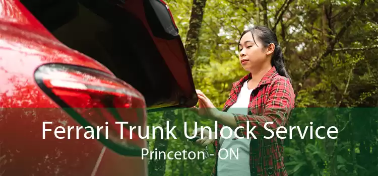Ferrari Trunk Unlock Service Princeton - ON