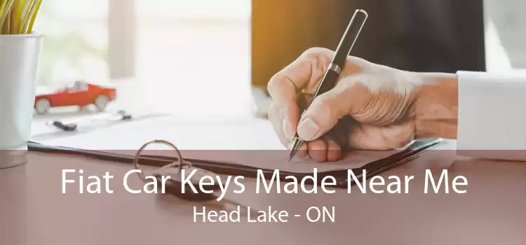 Fiat Car Keys Made Near Me Head Lake - ON