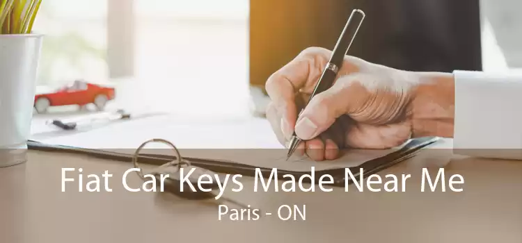 Fiat Car Keys Made Near Me Paris - ON