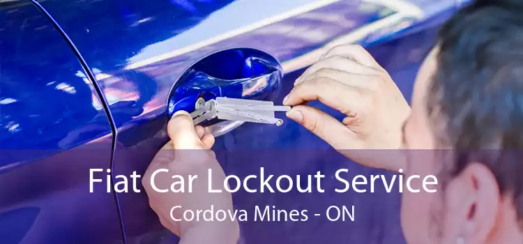 Fiat Car Lockout Service Cordova Mines - ON