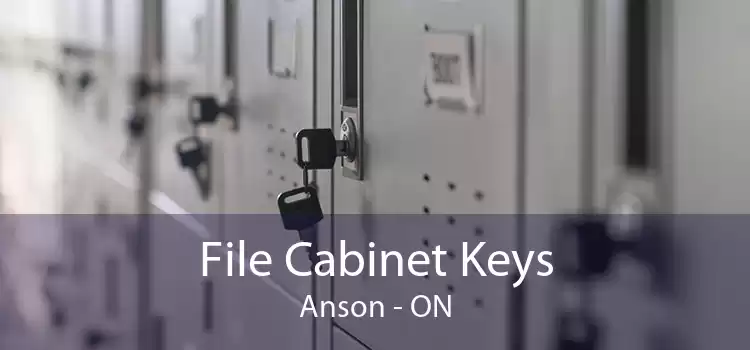 File Cabinet Keys Anson - ON