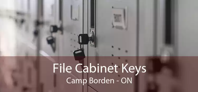 File Cabinet Keys Camp Borden - ON