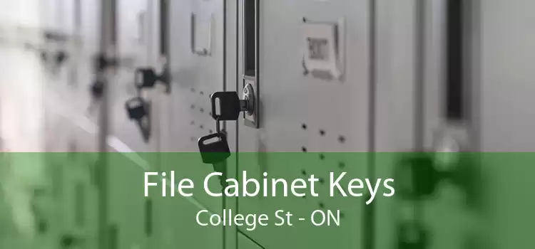 File Cabinet Keys College St - ON