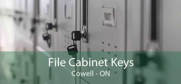 File Cabinet Keys Cowell - ON