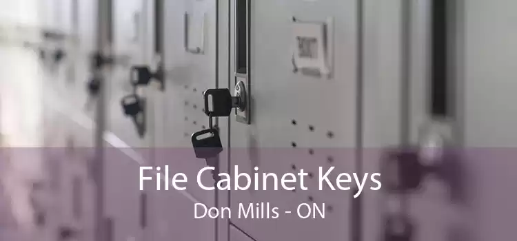 File Cabinet Keys Don Mills - ON