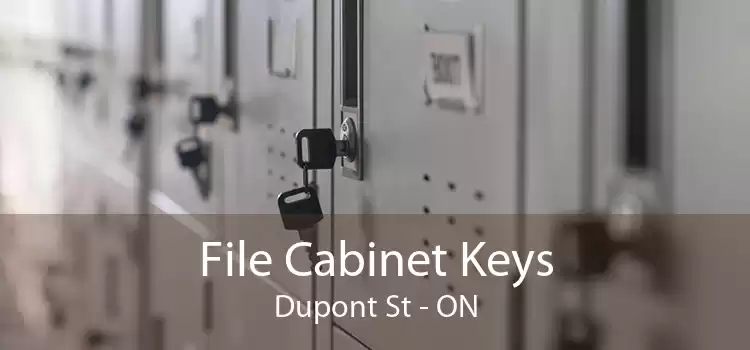 File Cabinet Keys Dupont St - ON