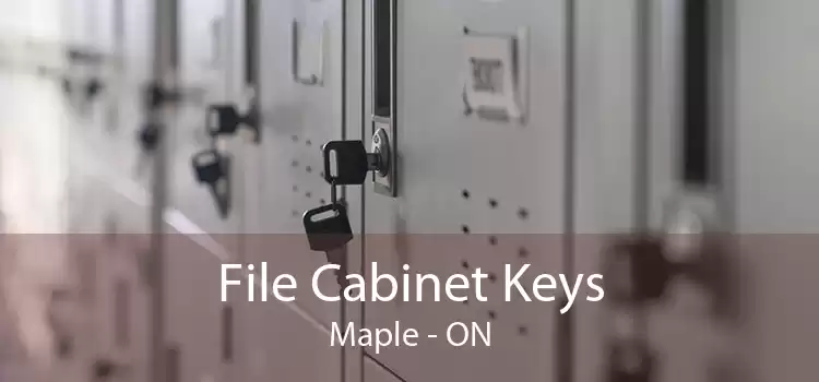File Cabinet Keys Maple - ON