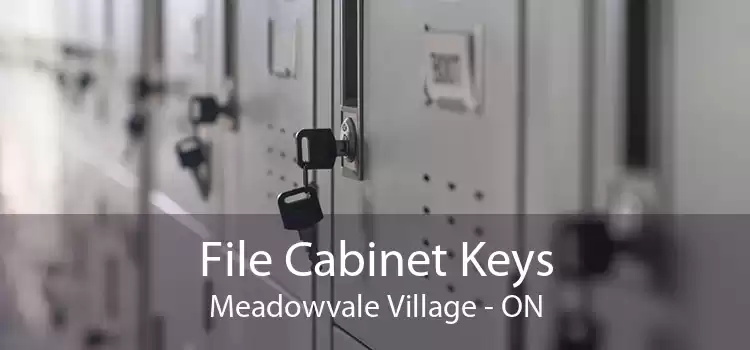 File Cabinet Keys Meadowvale Village - ON
