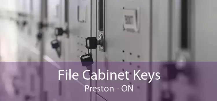 File Cabinet Keys Preston - ON