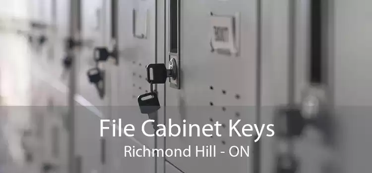 File Cabinet Keys Richmond Hill - ON