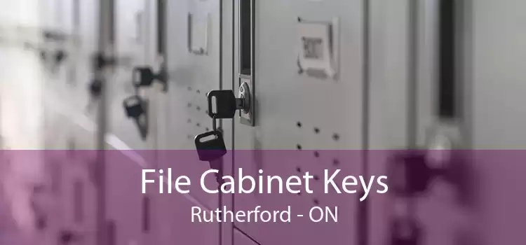 File Cabinet Keys Rutherford - ON