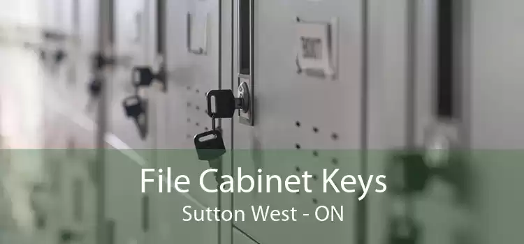 File Cabinet Keys Sutton West - ON