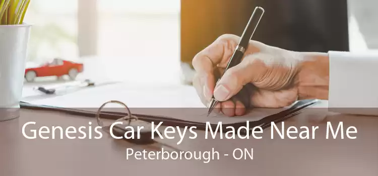 Genesis Car Keys Made Near Me Peterborough - ON
