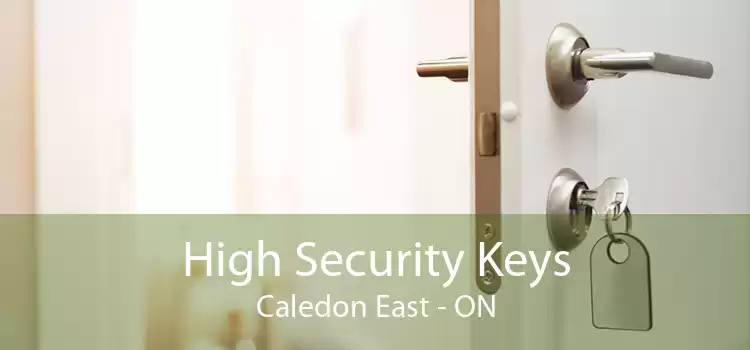 High Security Keys Caledon East - ON