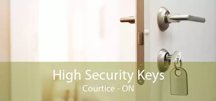 High Security Keys Courtice - ON
