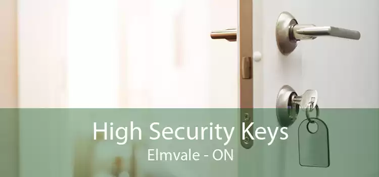 High Security Keys Elmvale - ON