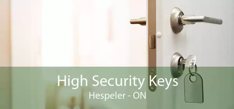 High Security Keys Hespeler - ON