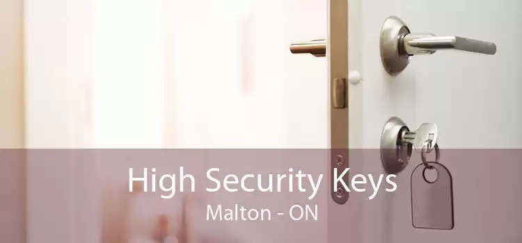 High Security Keys Malton - ON