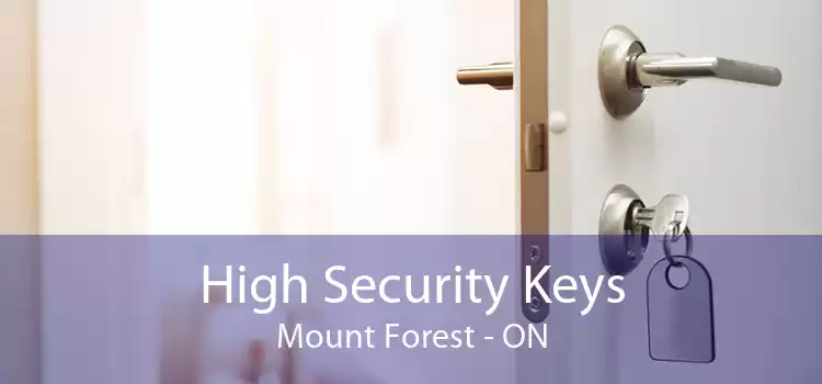 High Security Keys Mount Forest - ON