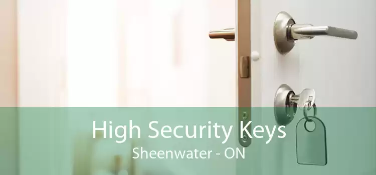 High Security Keys Sheenwater - ON