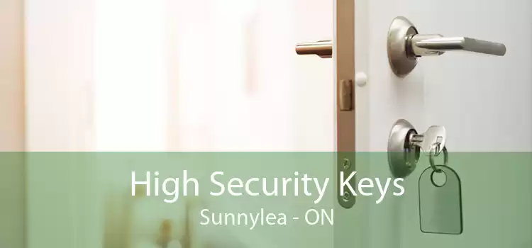 High Security Keys Sunnylea - ON