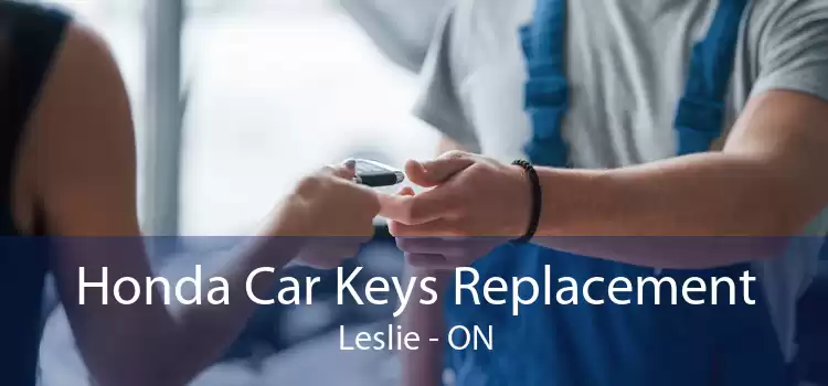 Honda Car Keys Replacement Leslie - ON