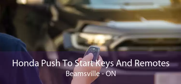 Honda Push To Start Keys And Remotes Beamsville - ON