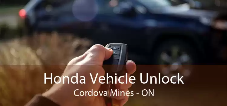 Honda Vehicle Unlock Cordova Mines - ON
