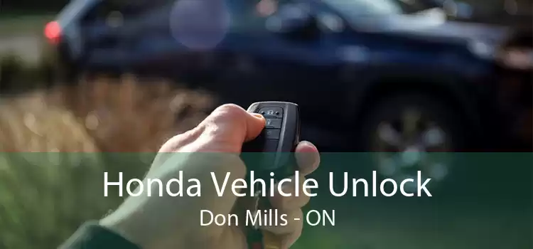 Honda Vehicle Unlock Don Mills - ON