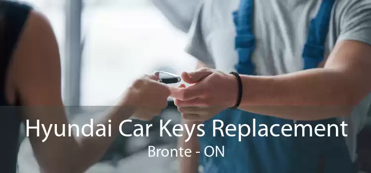 Hyundai Car Keys Replacement Bronte - ON