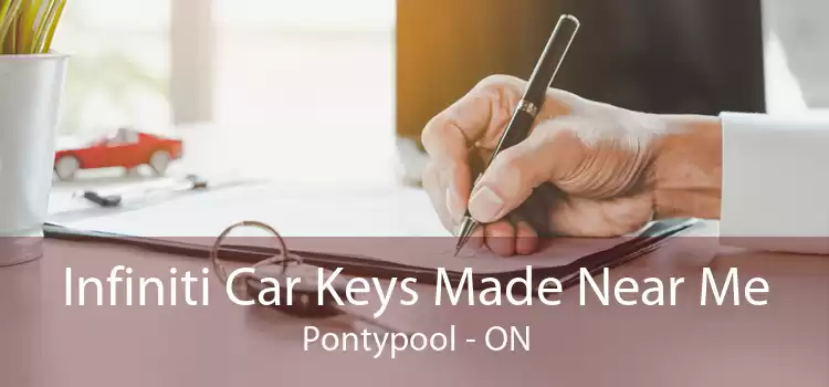 Infiniti Car Keys Made Near Me Pontypool - ON