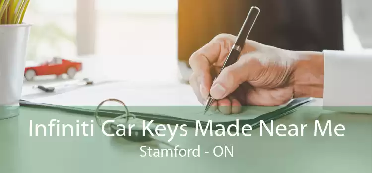 Infiniti Car Keys Made Near Me Stamford - ON