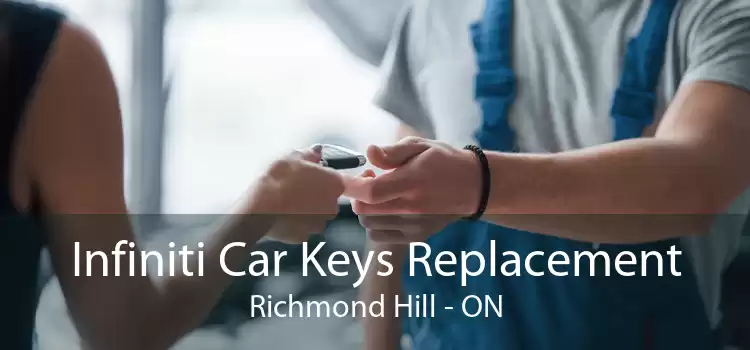 Infiniti Car Keys Replacement Richmond Hill - ON