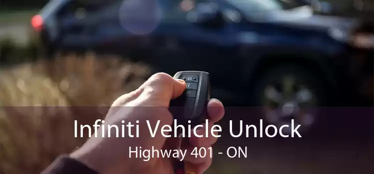 Infiniti Vehicle Unlock Highway 401 - ON