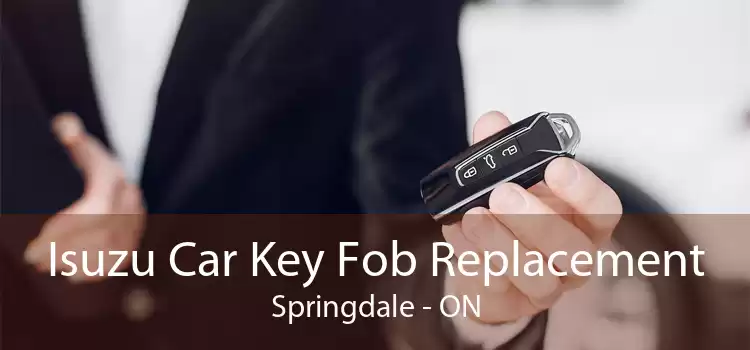 Isuzu Car Key Fob Replacement Springdale - ON