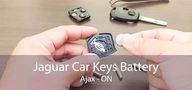 Jaguar Car Keys Battery Ajax - ON