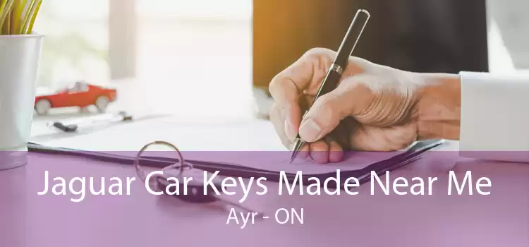 Jaguar Car Keys Made Near Me Ayr - ON