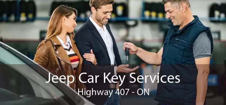 Jeep Car Key Services Highway 407 - ON
