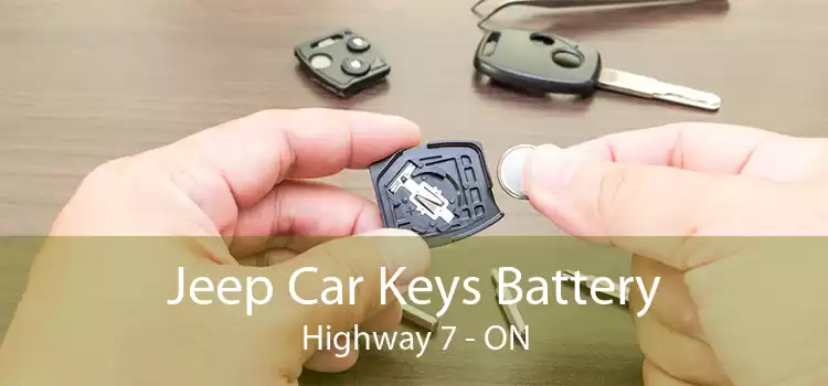Jeep Car Keys Battery Highway 7 - ON