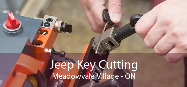 Jeep Key Cutting Meadowvale Village - ON