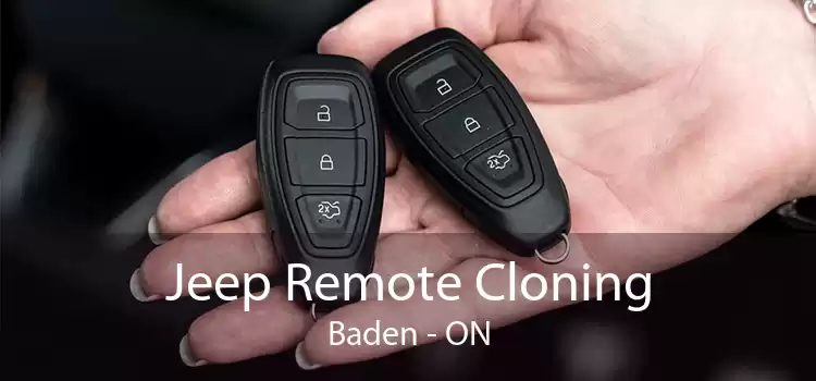 Jeep Remote Cloning Baden - ON