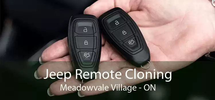 Jeep Remote Cloning Meadowvale Village - ON