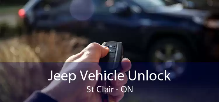Jeep Vehicle Unlock St Clair - ON