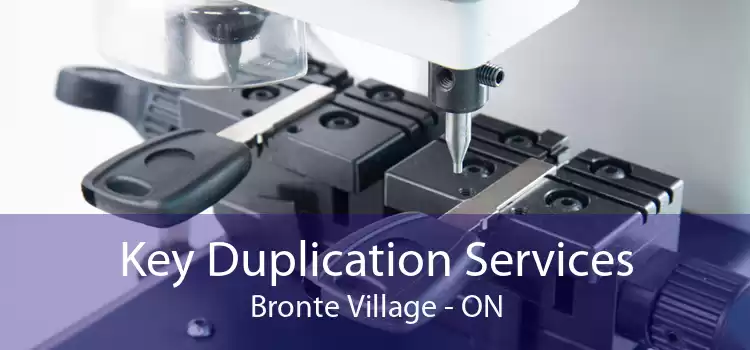 Key Duplication Services Bronte Village - ON