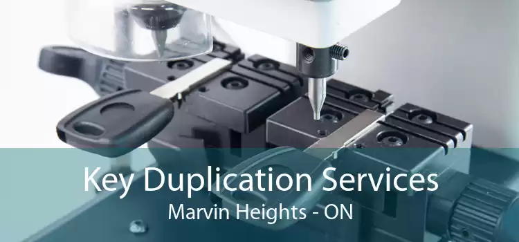 Key Duplication Services Marvin Heights - ON