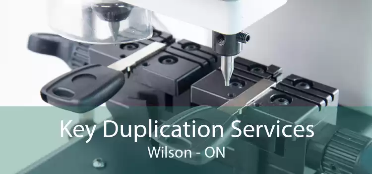 Key Duplication Services Wilson - ON