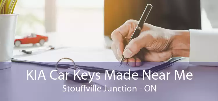 KIA Car Keys Made Near Me Stouffville Junction - ON