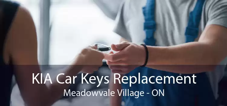 KIA Car Keys Replacement Meadowvale Village - ON