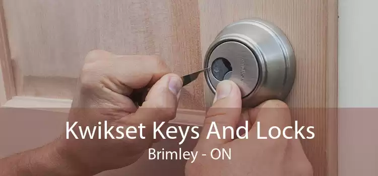 Kwikset Keys And Locks Brimley - ON