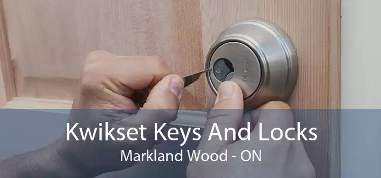 Kwikset Keys And Locks Markland Wood - ON